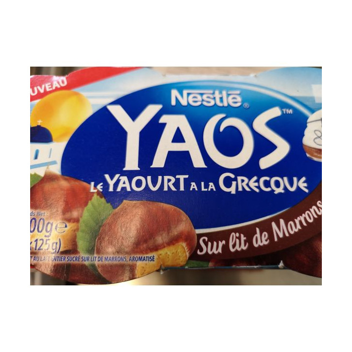 YAOS SUR LIT MARRONS 500GRS 