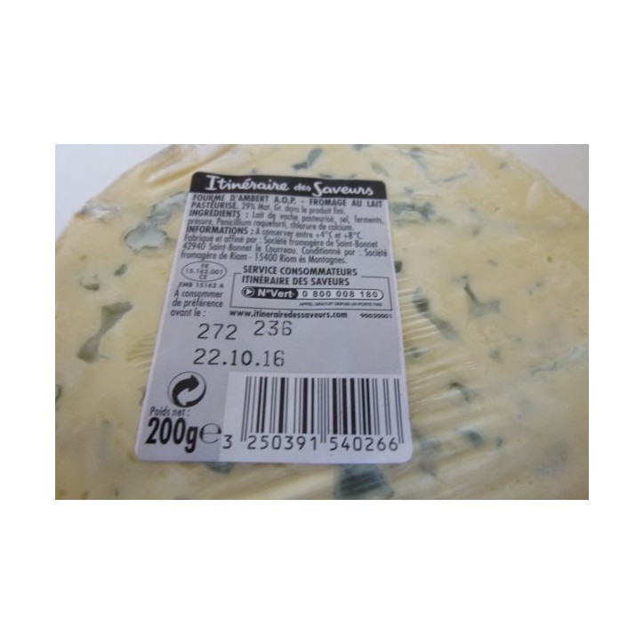 FOURME D AMBERT 200 GR