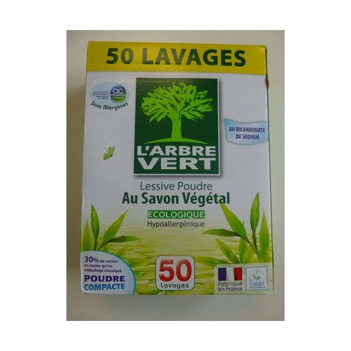 LESSIVE POUDRE 2.5 KG ARBRE VERT