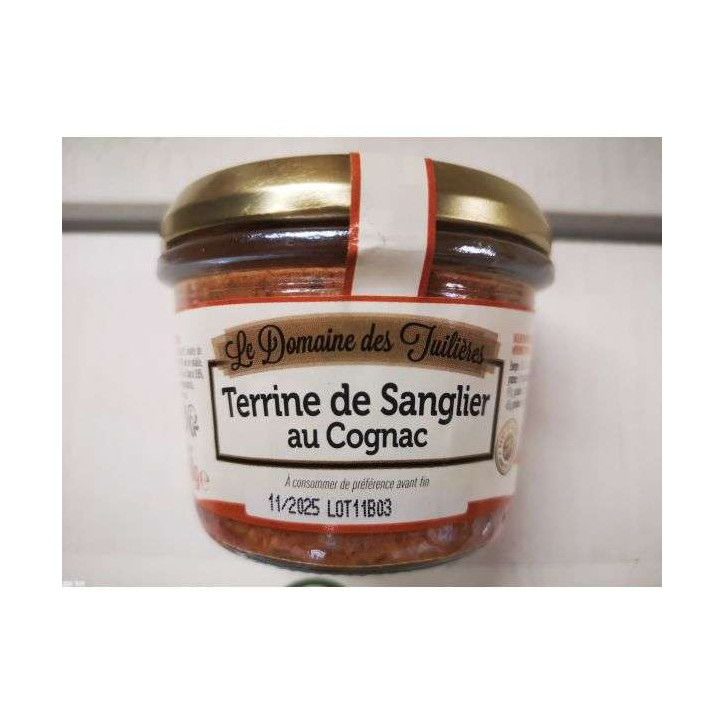 TERRINE DE SANGLIER COGNAC 180GR