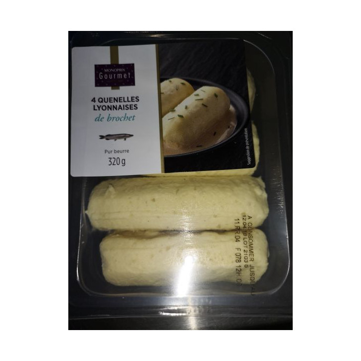 QUENELLES LYONNAISE BROCHET 320 GRS 