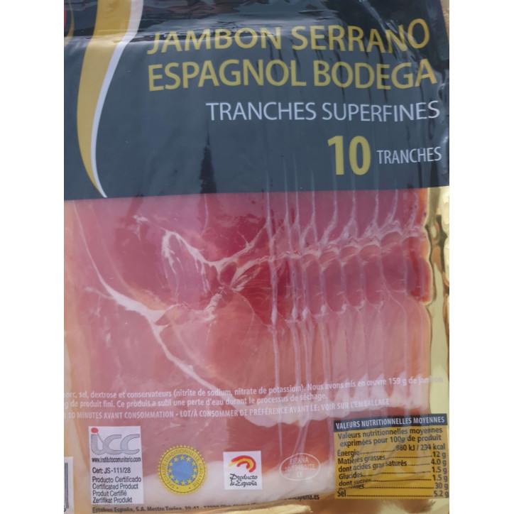 SERRANO 10T 120G