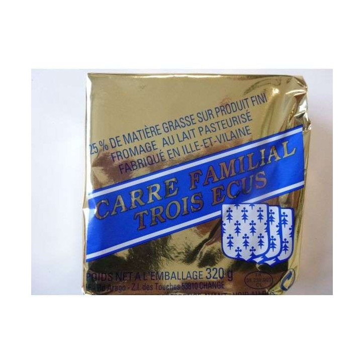 CARRE TROIS ECUS 320 GR