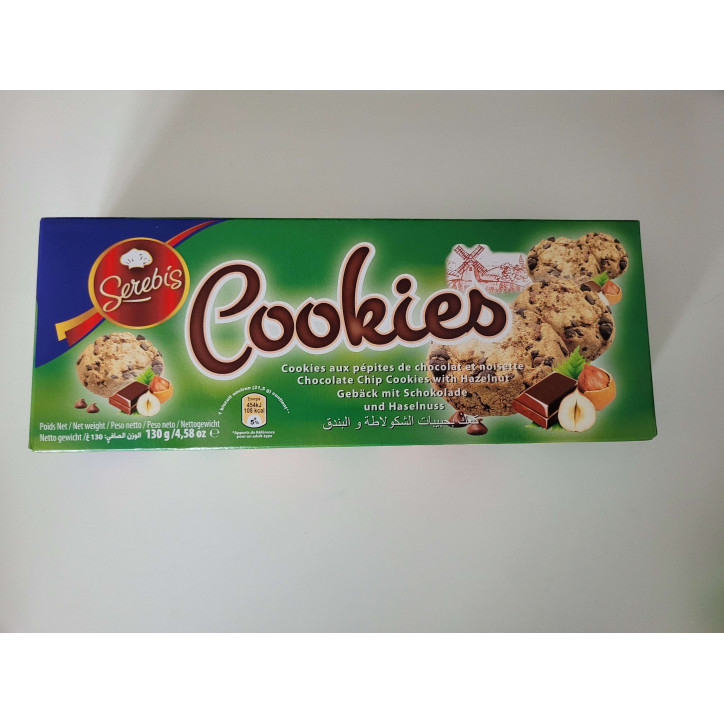 COOKIES CHOCOLAT 130 GR