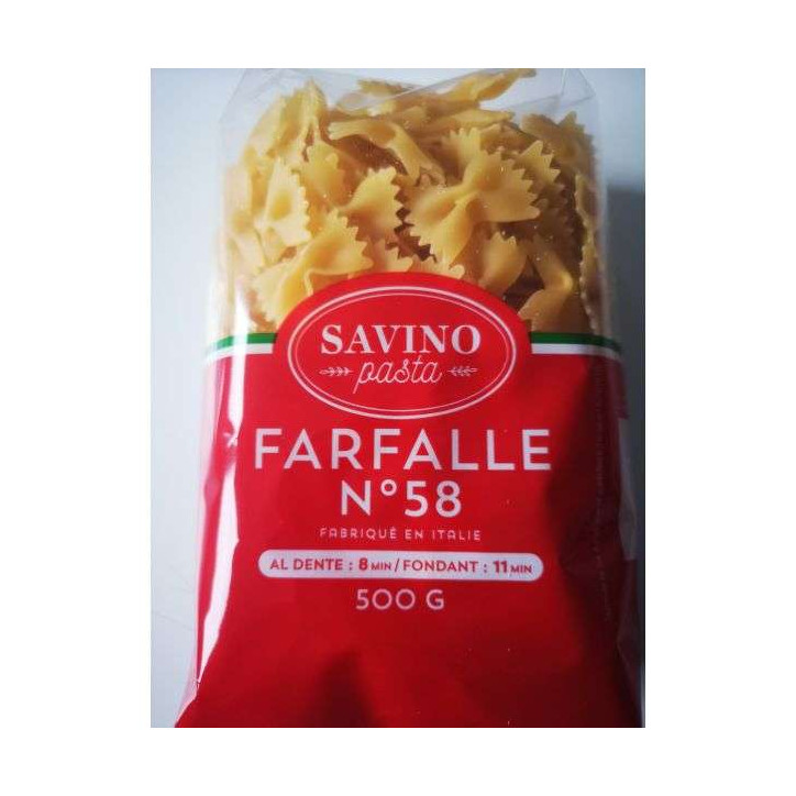 FARFALLE SAVINO 500GRS 