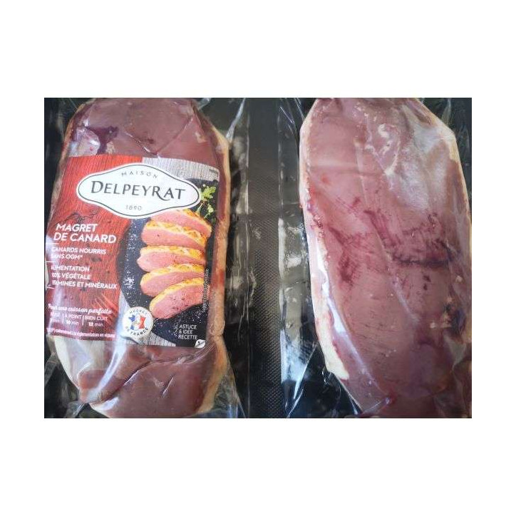 MAGRET DE CANARD LOT 2 NATURE 600GRS ENV 