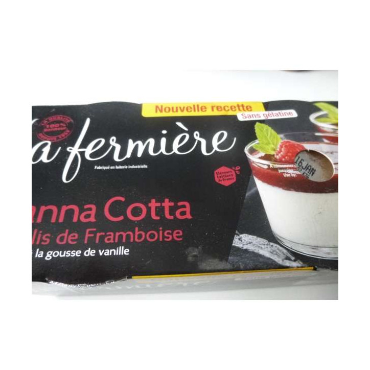 PANNA COTTA FRAMBOISE