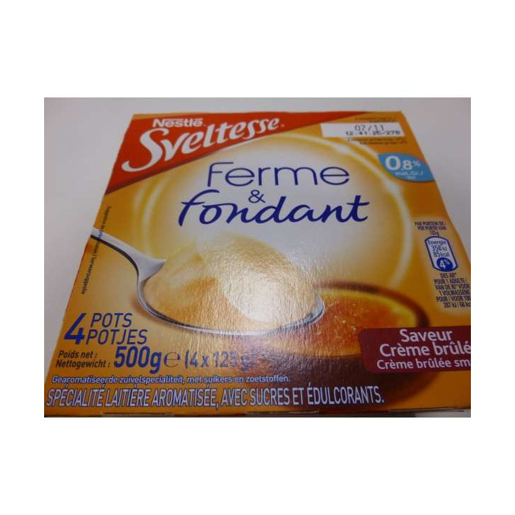 FERME ET FONDANT CRÈME BRULÉE