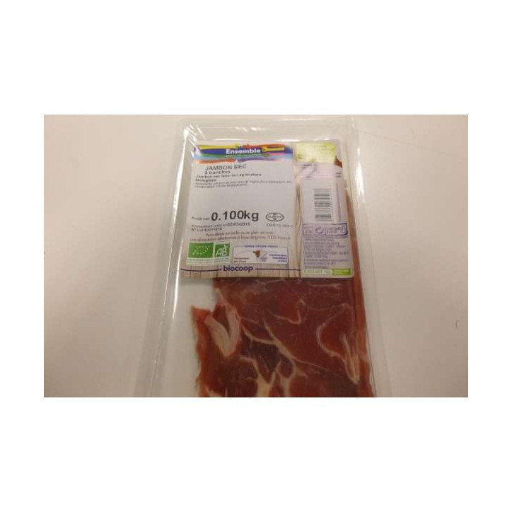 JAMBON SEC 5 TRANCHES