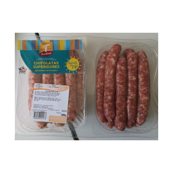 18 CHIPOLATS SUPERIEUR 1KG