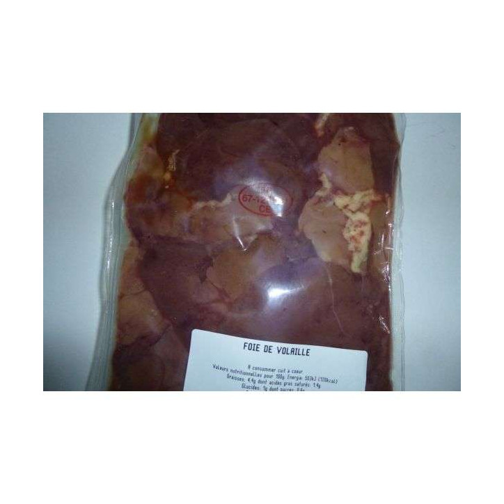 FOIE DE VOLAILLE 1 KG ENV