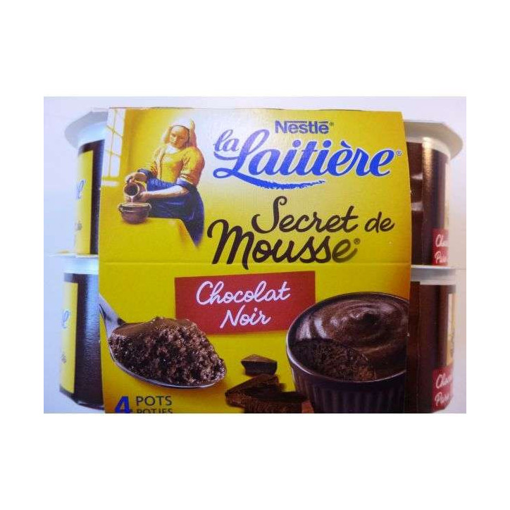 SECRET DE MOUSSE  CHOCOLAT NOIR