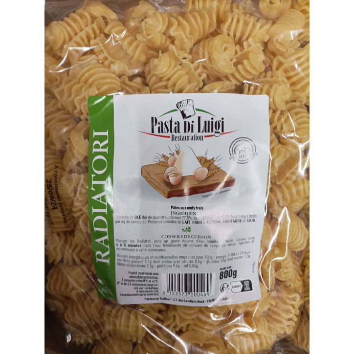 PASTA RADIATORI  800 GR