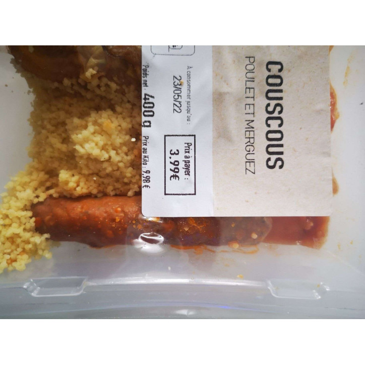 COUSCOUS 300 GRS BOULETTES