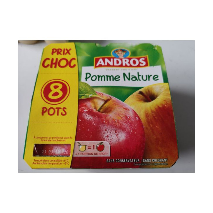 ANDROS 8 POTS 800GRS 