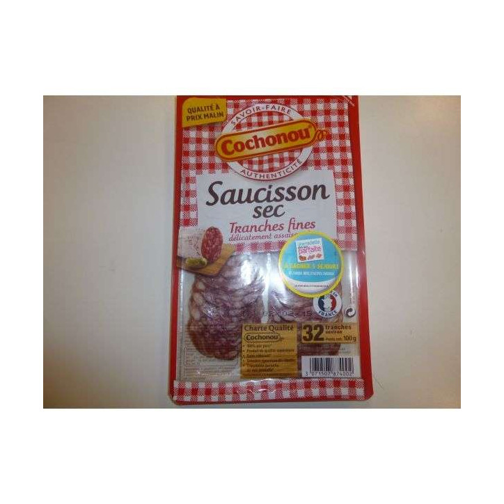 SAUCISSON PTR COCHONOU 100 GR