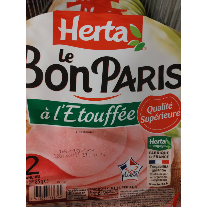 LE BON PARIS A L ETOUFFE 85 GR