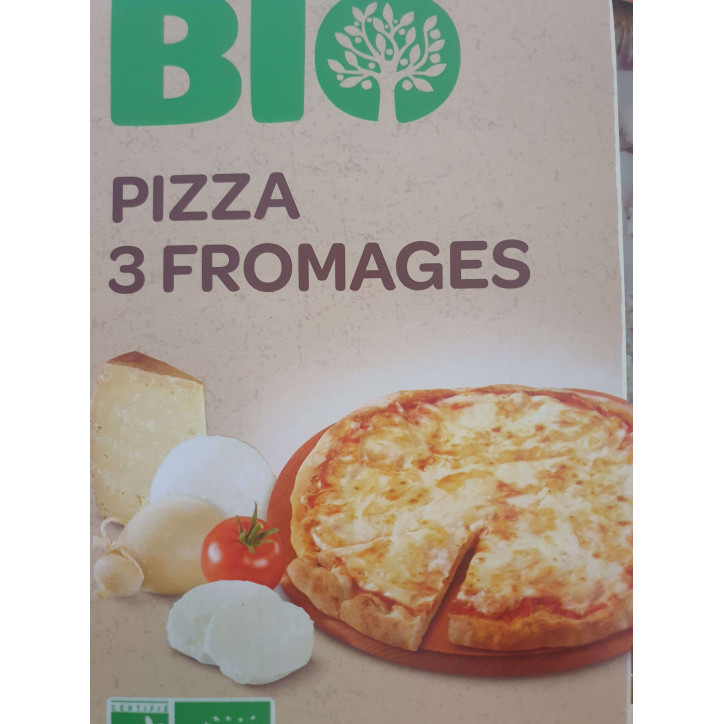 PIZZA BIO 3 FROMAGES 380G