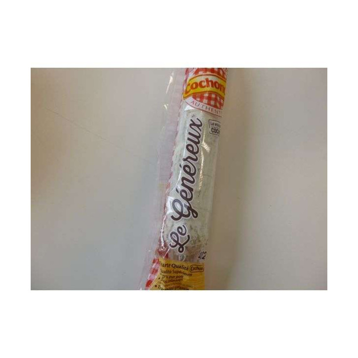 SAUCISSON GENEREUX COCHONOU + 10 %