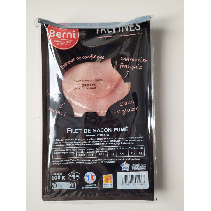 BACON FUME 100 GR