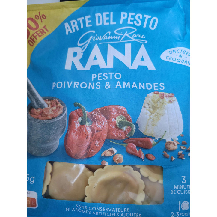 RANA PESTO POIVRONS  325G
