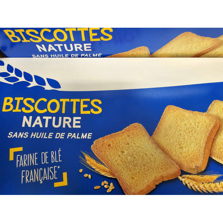 100 BISCOTTES NATURE 830G