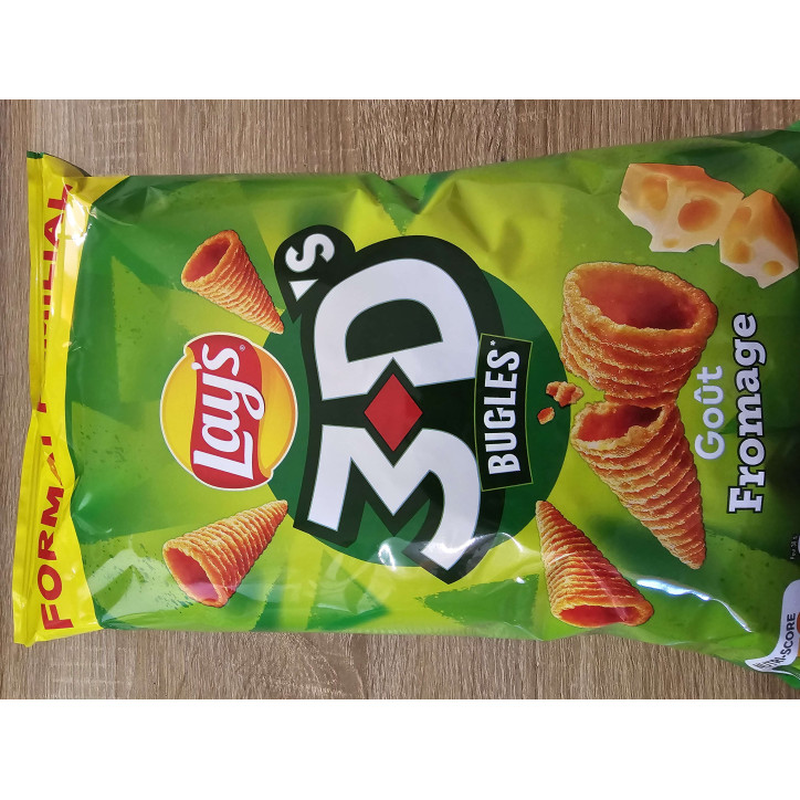 LAY'S 3D GOUT FROMAGE 300GRS 