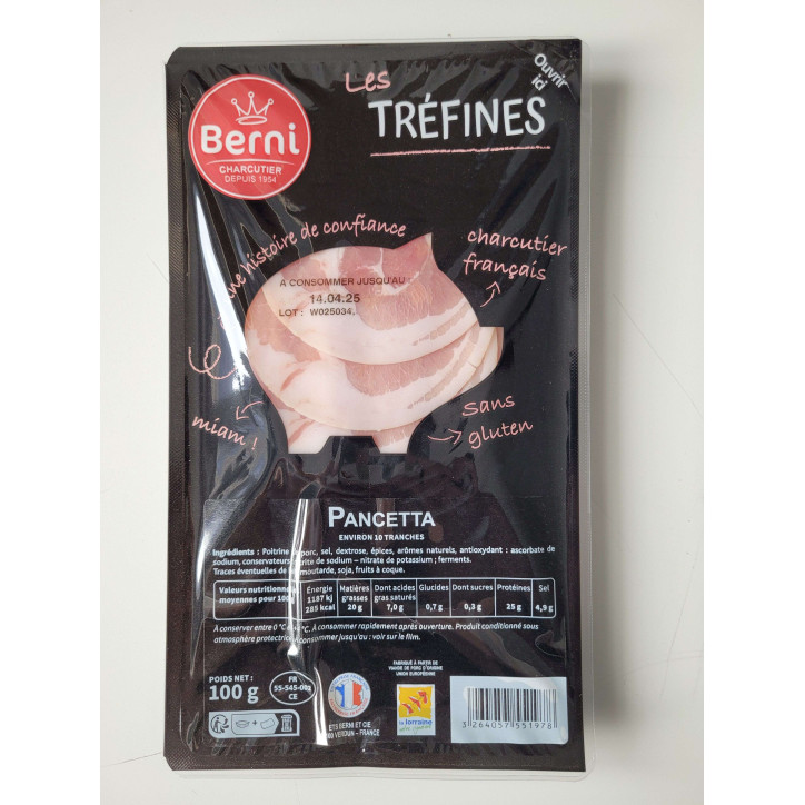 PANCETTA 100GR