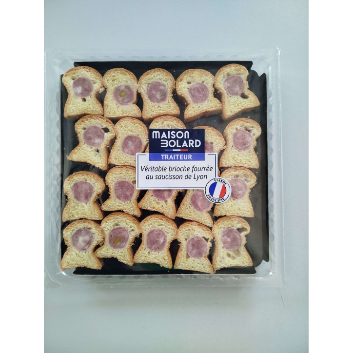 PLATEAU BRIOCHE SAUCISSON 230G