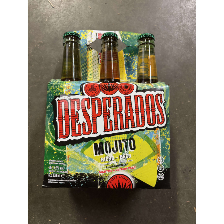 DESPERADOS MOJITO 6 X 33CL