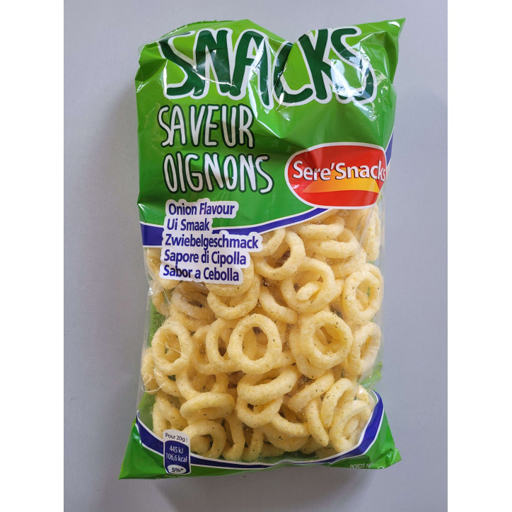 SNACKS SAVEURS OIGNONS 125 GR.