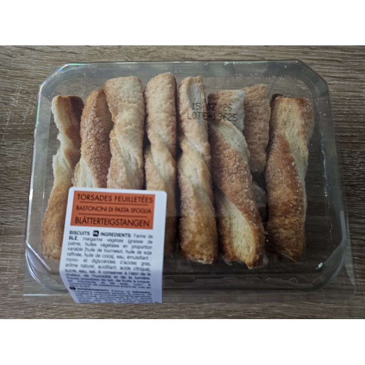 TORSADES FEUILLETEES 200GR