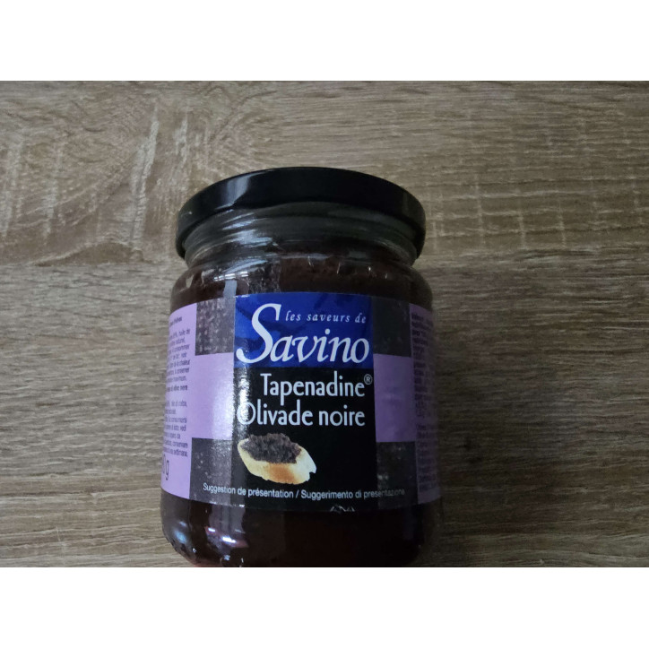 TAPENADE NOIRE 190GR
