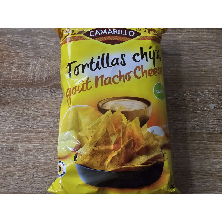 TORTILLAS CHIPS NACHO CHEESE