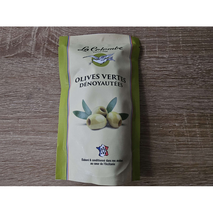 OLIVES VERTES DENOYAUTEES 90GR