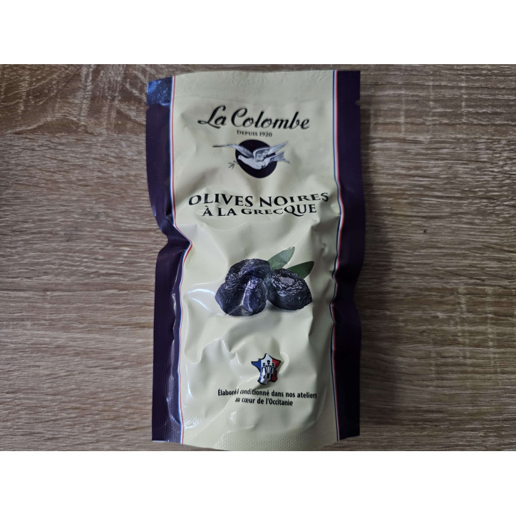 OLIVES NOIRES A LA GRECQUE 125 G