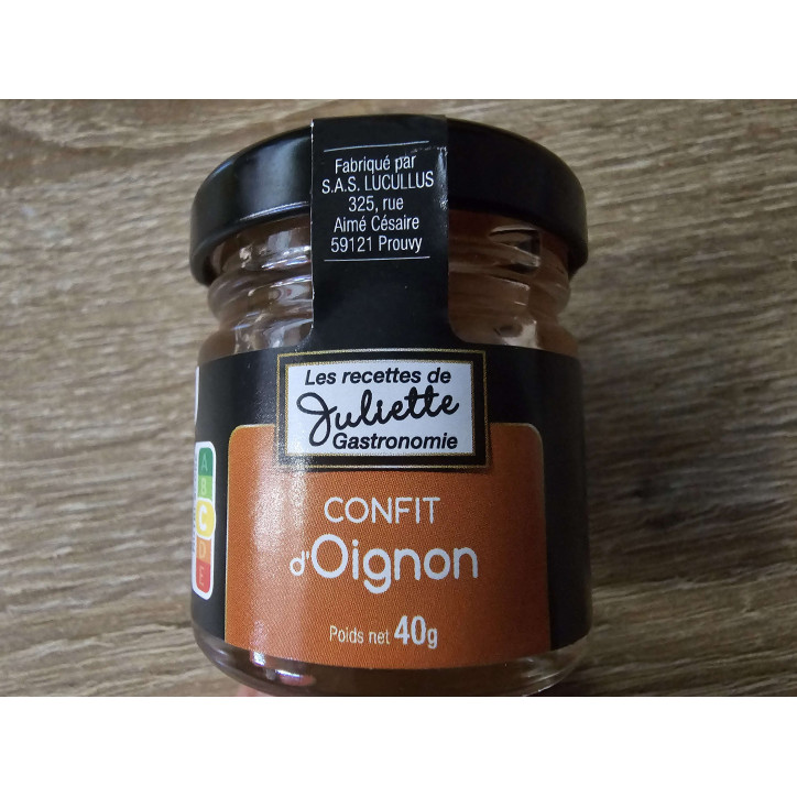 CONFIT D'OIGNON 40 GRS 