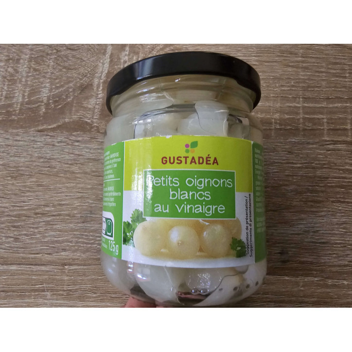 OIGNONS BLANC BOCAL 125GR