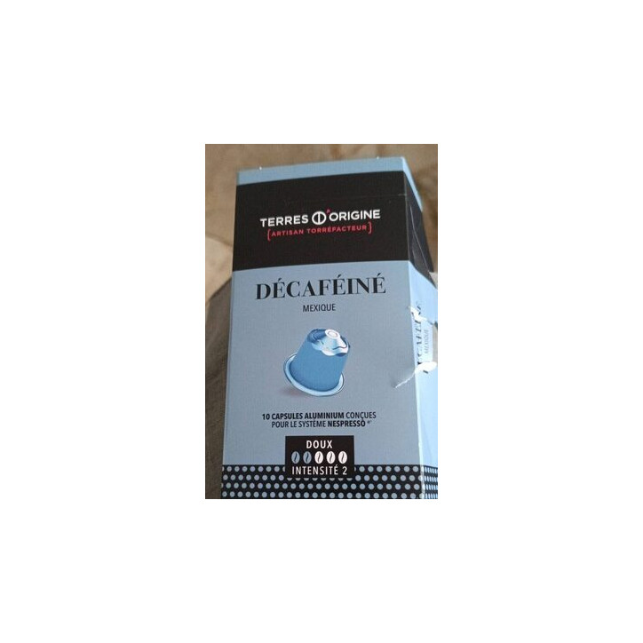 CAFE DOSETTE DECAFEINE X10