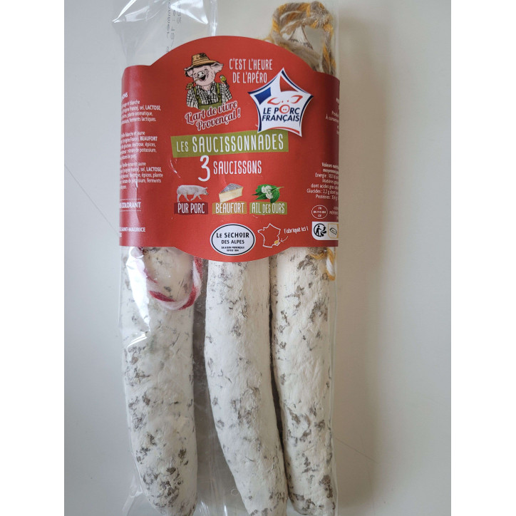 LOT SAUCISSONS BEAUFORT AIL 360G