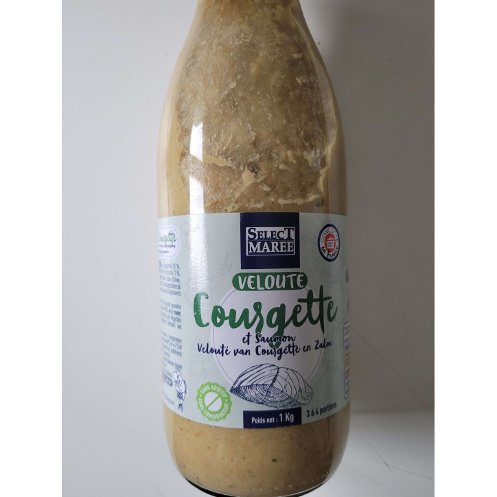 VELOUTE COURGETTE SAUMON 1KG