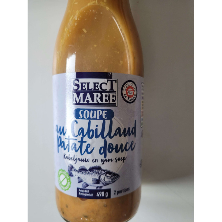 SOUPE CABILLAUD 490GR