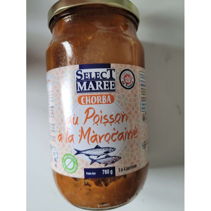 SOUPE POISSON CHORBA MAROCAINE 780GR
