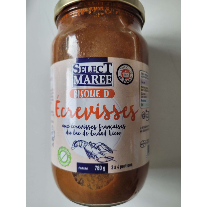BISQUE ECREVISSES 780GR