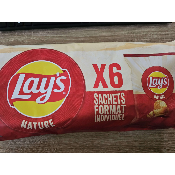 LAYS CHIPS X 6 150 GRS 