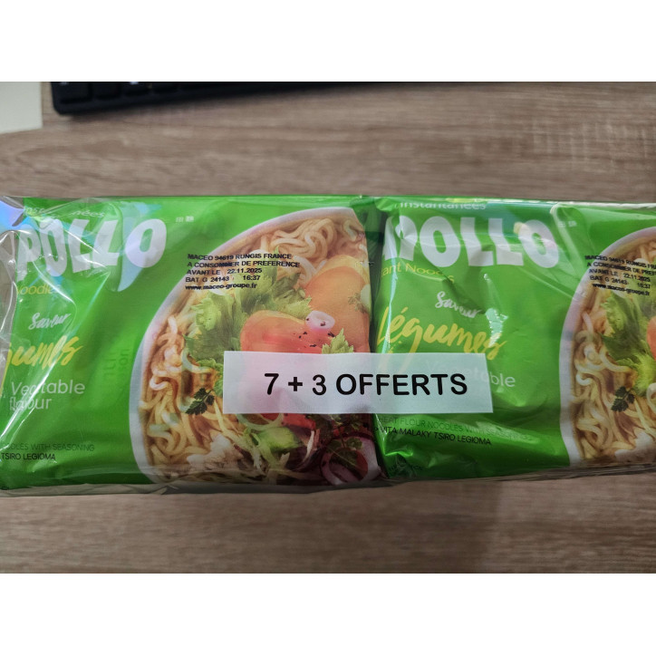NOUILLES LEGUMES 10 PACK 850GRS