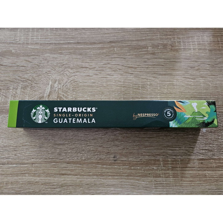 CAFE GUATEMALA STARBUCKS X 10 INTENSITÉ 5 