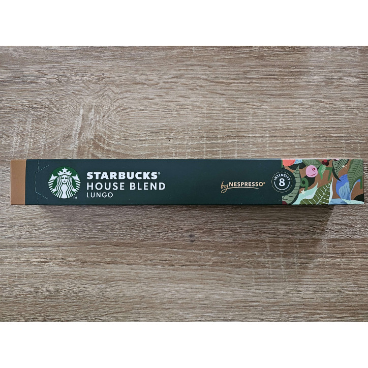 CAFE LUNGO STARBUCKS X 10 INTENSITE 8