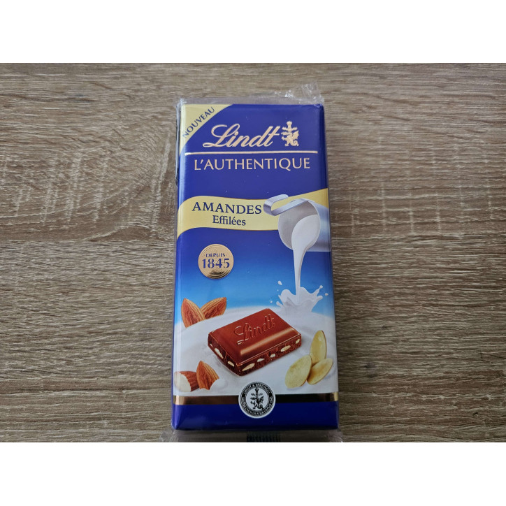 LINDT AMANDES 2*100 GRS 