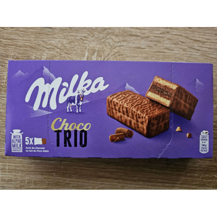 MILKA CHOCO TRIO 150GRS